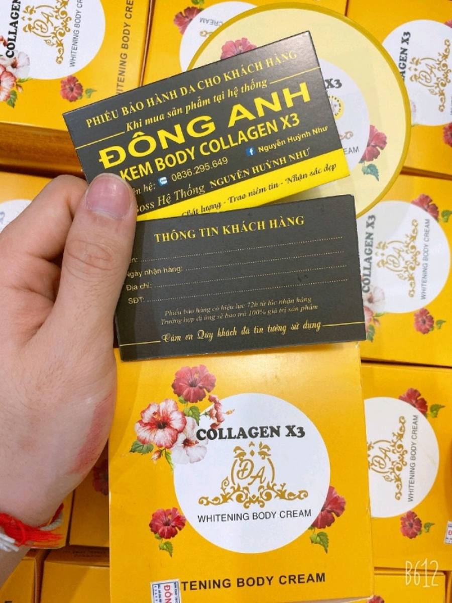 [HCM]Kem body collagen x3