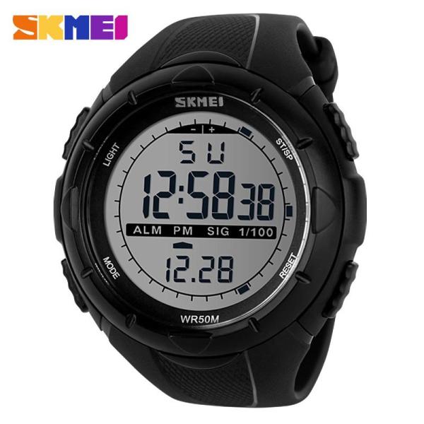 SKMEI Brand Men LED Digital Military Watch 50M Dive Swim Dress Mens Sport Watches Fashion Outdoor Wrist Watches 1025