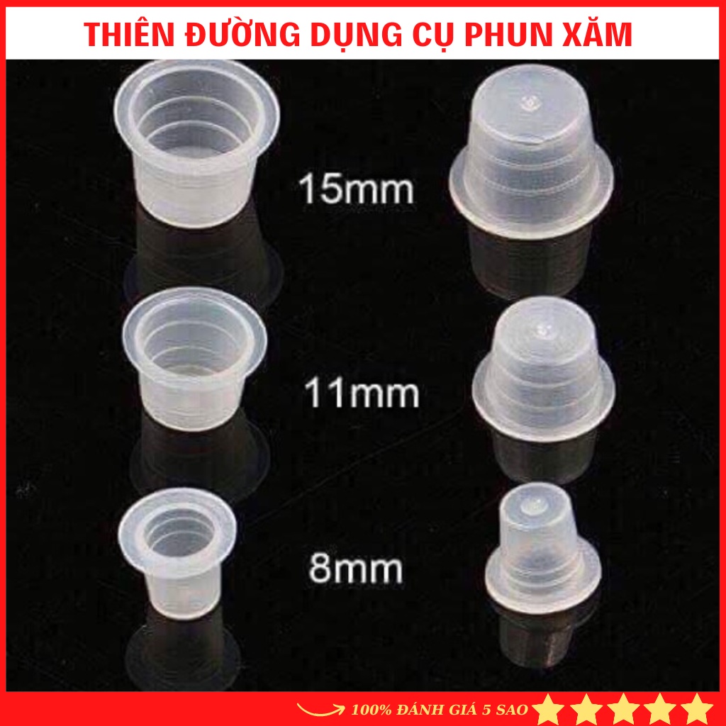 Chum Silicon Và Hũ Đựng Mực Đủ size 100 Cái DCPX-NTA