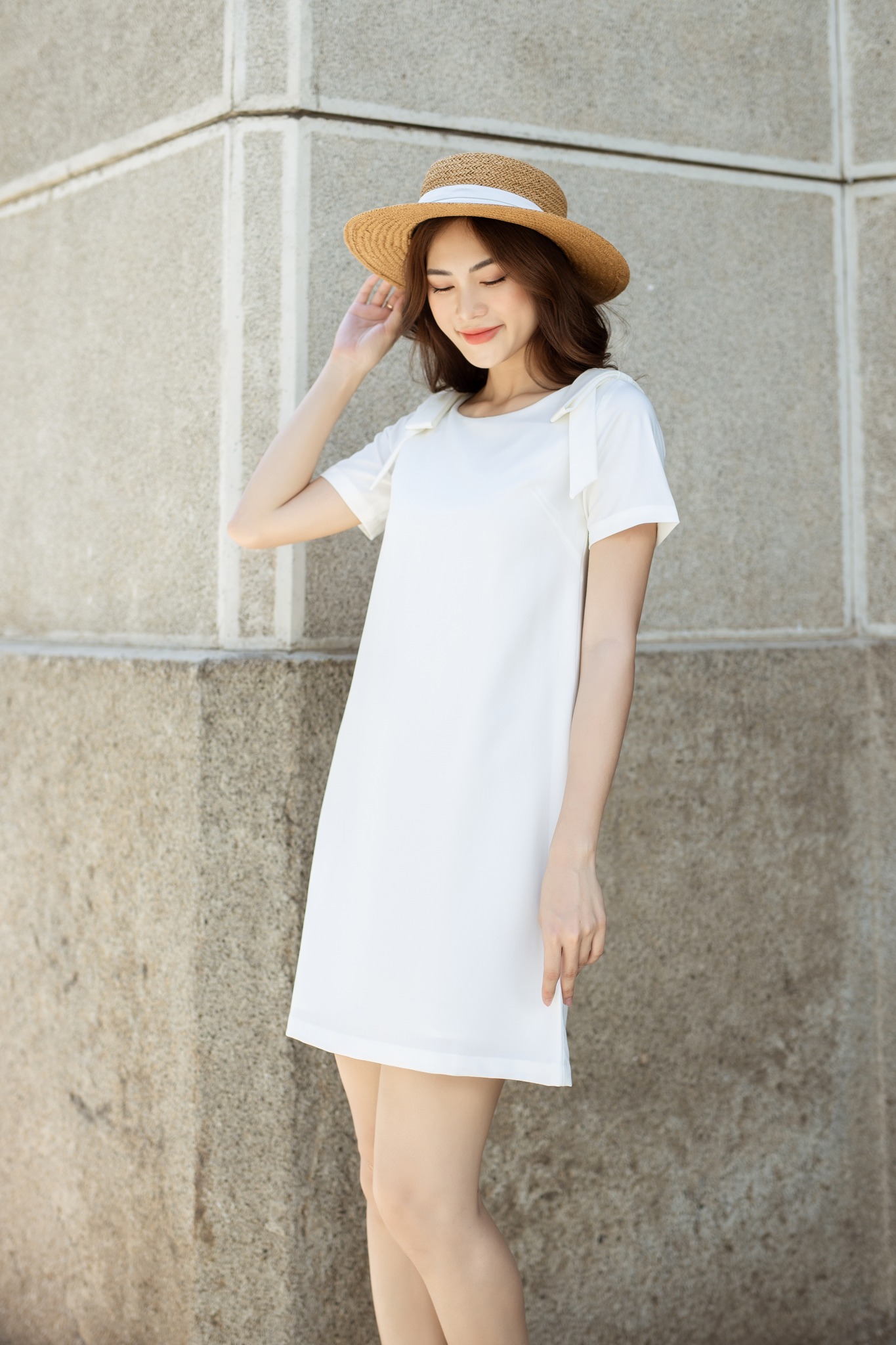 LIGAM - ĐẦM SUÔNG TRẮNG DALISA DRESS