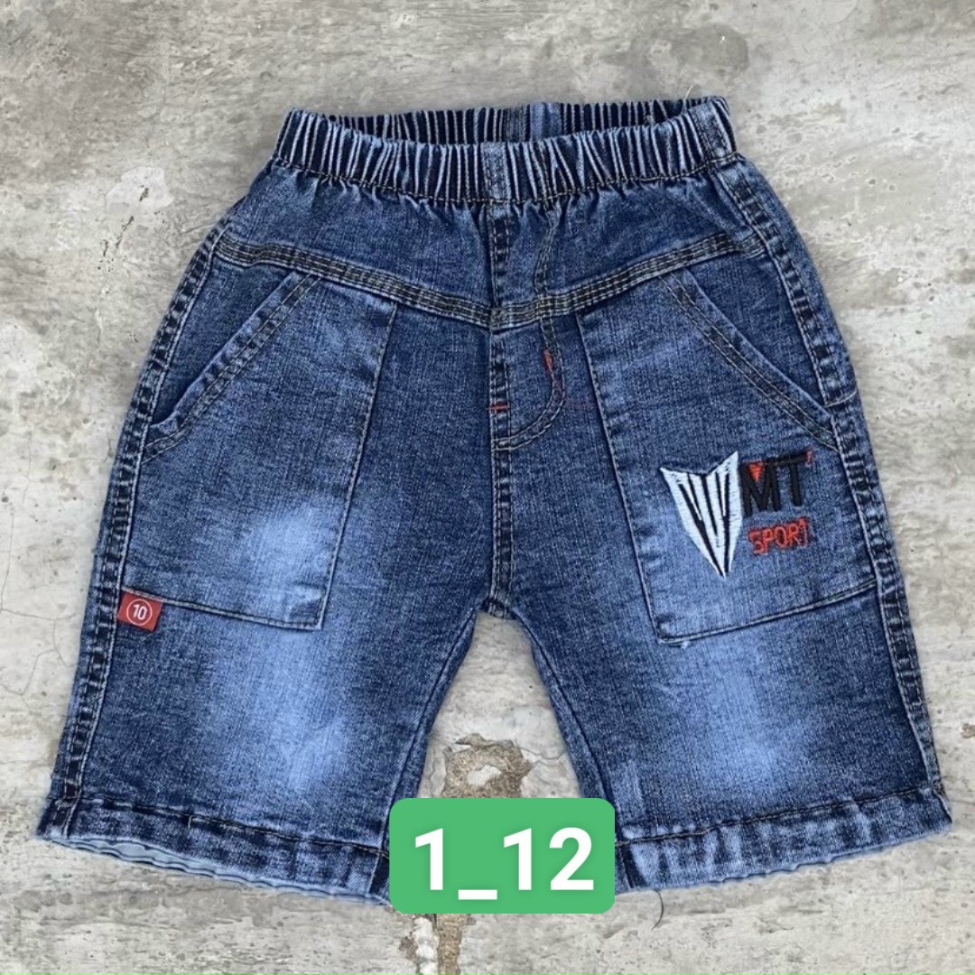 Quần jeans lửng cho bé trai/gái 7-20kg