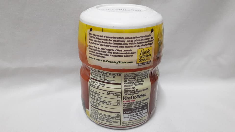 [HCM]Bột Half Lemonade và Half Iced tea Country Time - Mỹ (538g)