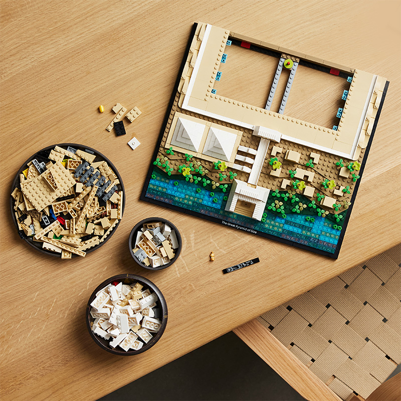 Đồ Chơi LEGO Kim Tự Tháp Ai Cập 21058 (1476 chi tiết)