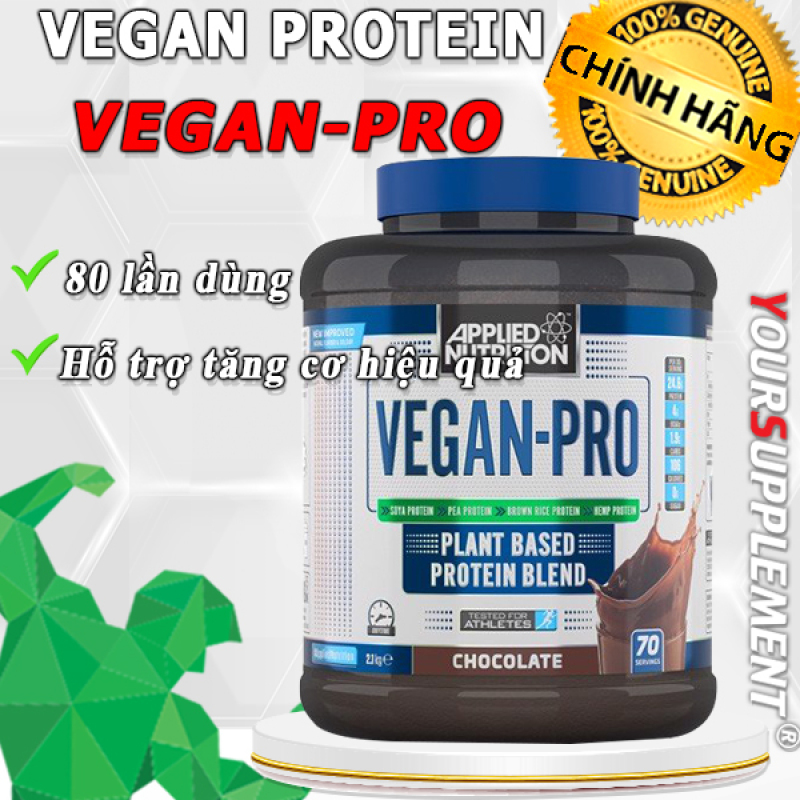 Sữa tăng cơ Vegan Protein 2,1kg [KÈM QUÀ TẶNG, KHÔNG LẤY QUÀ GIẢM 150K] cao cấp