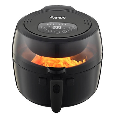 Nồi chiên không dầu Rapido RAF6.5D (Điều khiển điện tử)