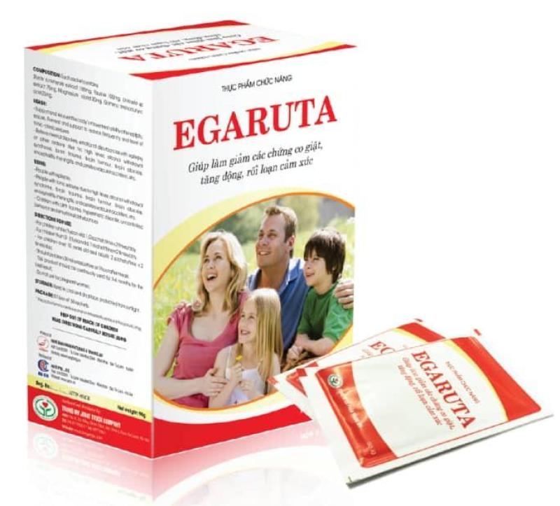 Cốm Egaruta hỗ trợ giảm nguy cơ các cơn co cứng, co giật, động kinh, tăng động, rối loạn cảm xúc cao cấp