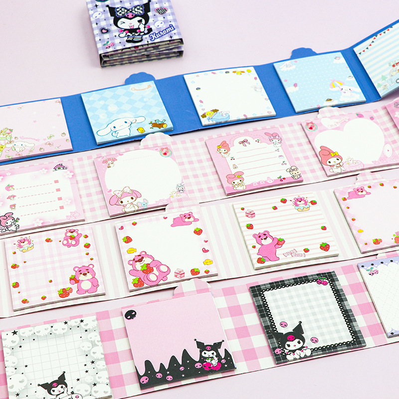 Giấy Note Ghi Chú Dễ Thương, Giấy Note Cute 6 Xấp Đáng Yêu