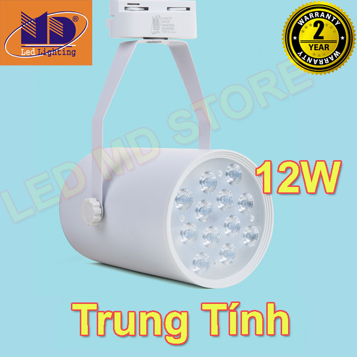 Đèn LED rọi ray 12W ánh sáng trung tính-MD63