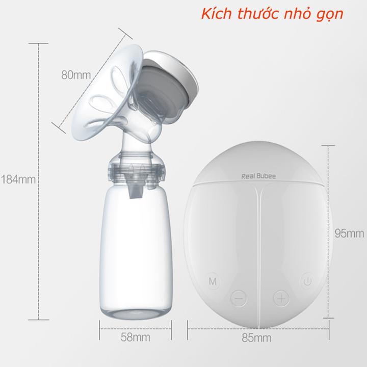Máy hút sữa điện đôi Real Bubee - Máy vắt sữa Anh Quốc