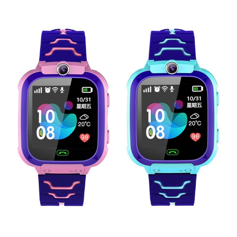 Childrens Smart Watch SOS PhoneWatch For Kids Touch Screen LBS Location Kids Gift PhotoTelephone Watch Waterproof For Christmas