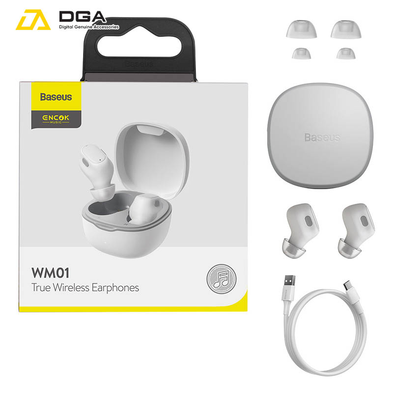 Tai nghe Bluetooth Baseus Encok True Wireless Earphones WM01
