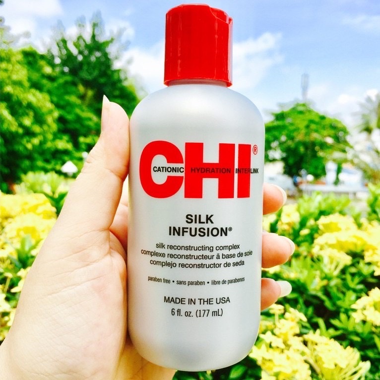 [HCM]Tinh dầu dưỡng tóc CHI SILK INFUSION nhỏ 15ml
