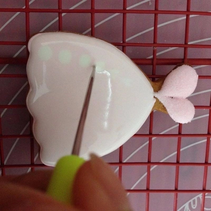 Cây bút vẽ bánh quy cookie icing - vẽ cà phê capuchino