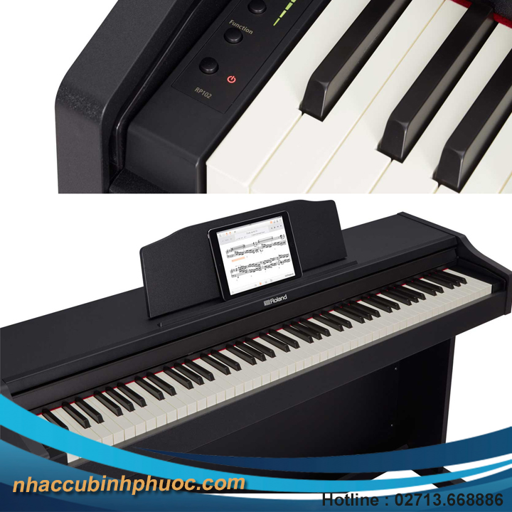 Đàn Piano Roland RP102BK