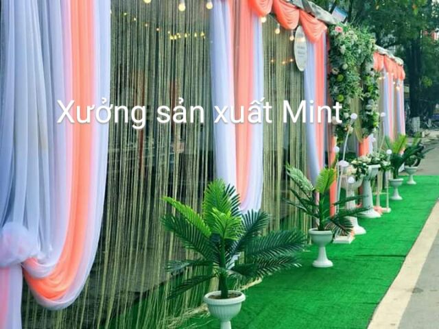Cây dừa cao 1m trang trí - Cây giả