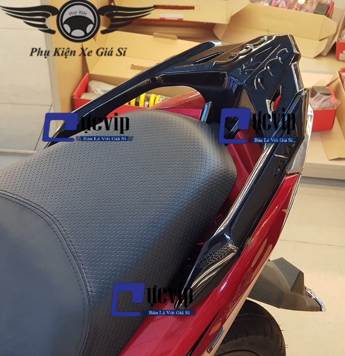 Chụp Ốp Cảng Sau AirBlade 2020 Full Đen MS2675