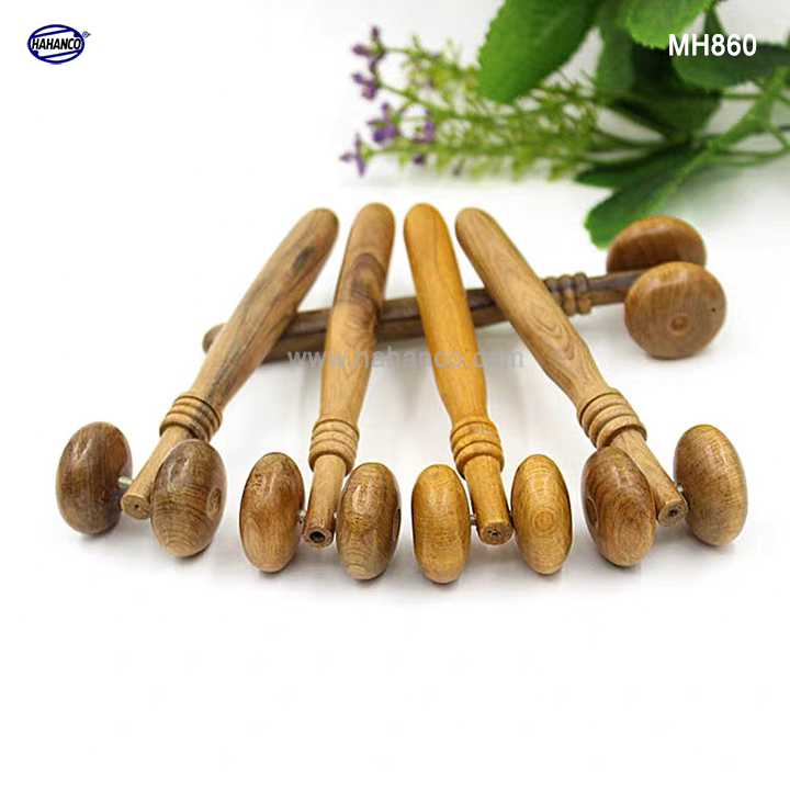 [FREESHIP MAX]Cây lăn masage mặt mũi bằng gỗ thơm Bách xanh (MH860)