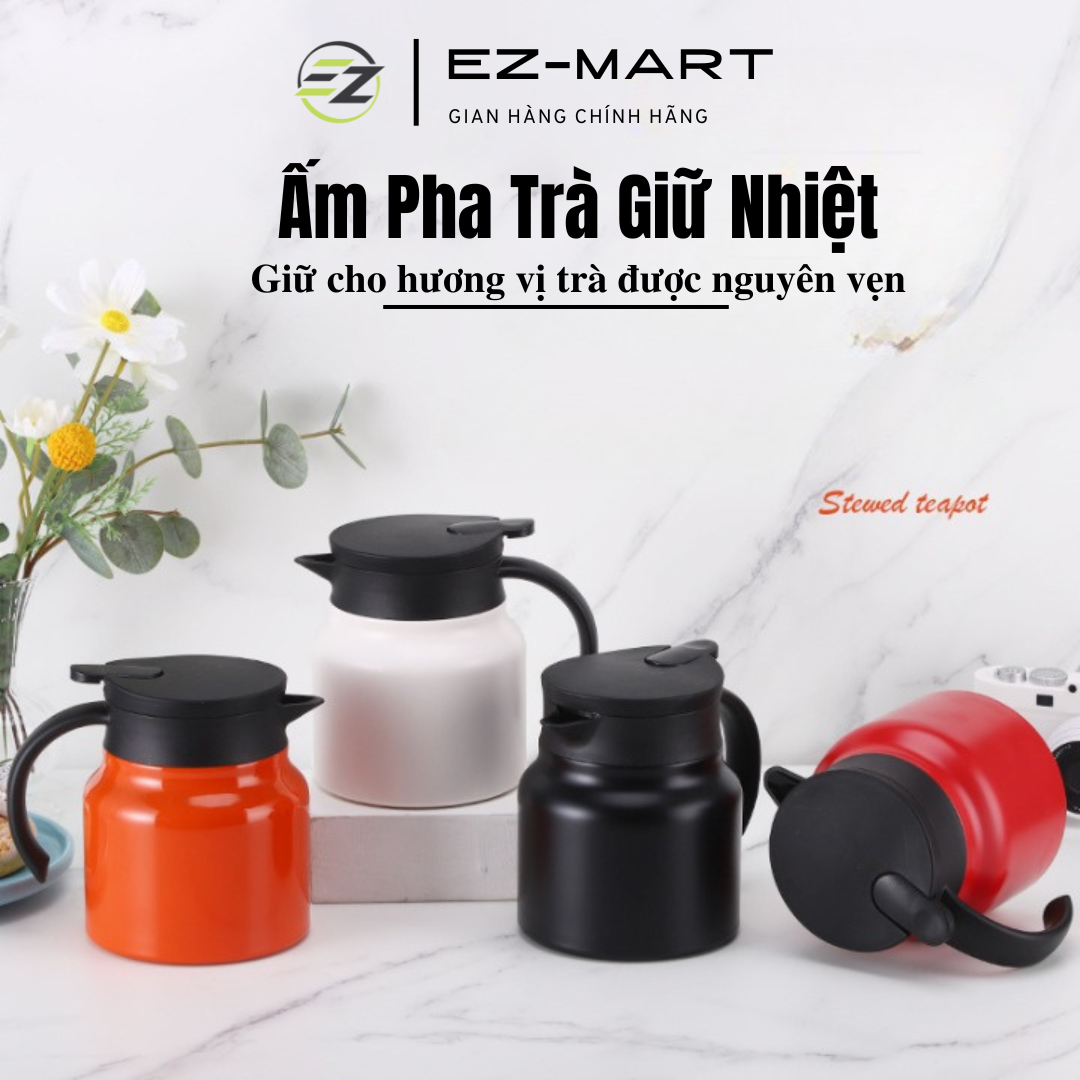 Ấm pha trà giữ nhiệt inox 316 dung tích 1 lít hàng cao cấp, ấm nước giữ nhiệt liên tục đến 12h, bình pha trà giữ nhiệt, bình pha trà giữ nhiệt có lõi lọc,bình giữ nhiệt,binh nước giữ nhiệt