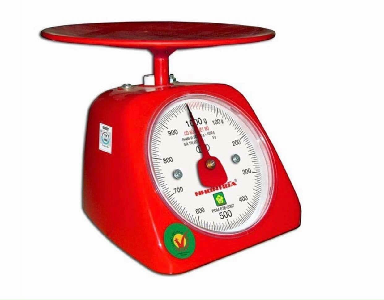 Cân nhựa 1kg Nhơn Hoà