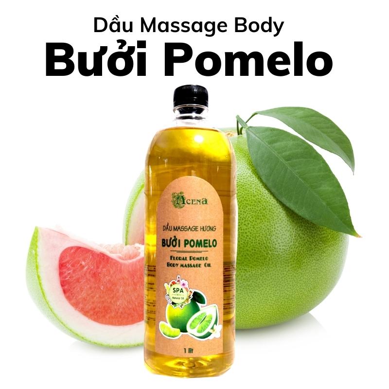 Dầu Massage Body Hương Bưởi Pomelo chuyên dùng Spa, Trơn Tay
