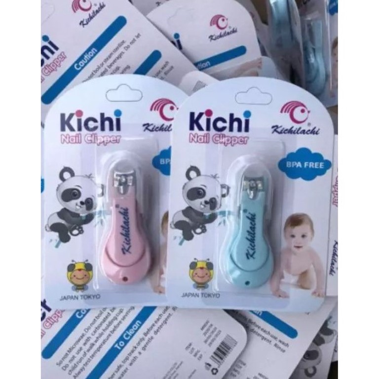(Đơn 29K Freeship 15K) Bấm Móng Tay Kichilachi Kichi (An Toàn Cho Bé) NAM3