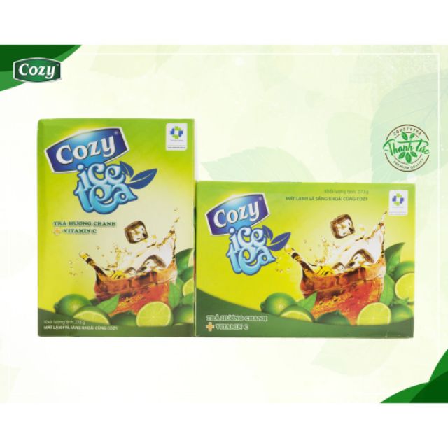 Trà Hoà Tan Cozy Đào  ChanhCozy Đào