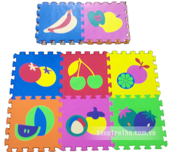 Thảm xốp cho bé 30 x 30 cm comboo 10 miếng