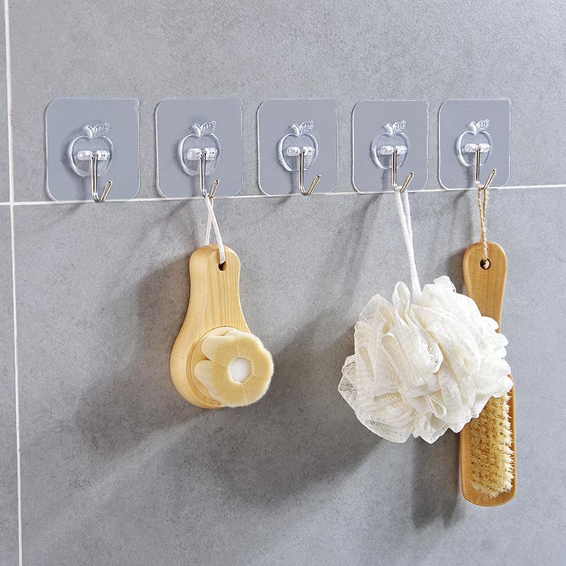 Combo 10 Chiếc Móc Dán Tường Siêu Dính Siêu Chắc Chắn