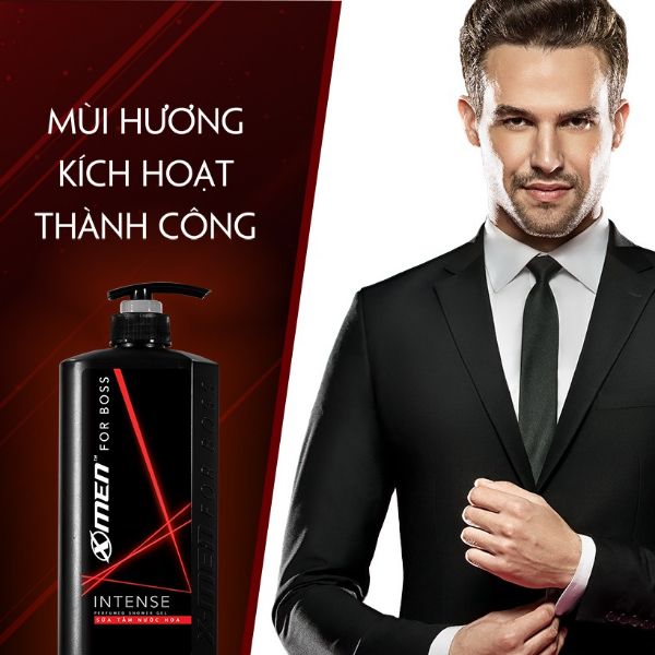 Sữa Tắm X Men For Boss Intense 650g