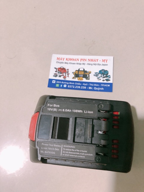 [HCM][Lấy mã giảm thêm 30%]Võ mạch bosch 18v