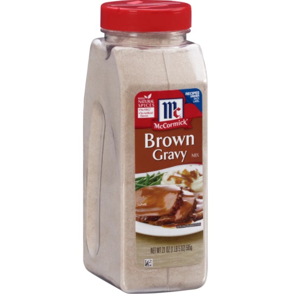 [HCM]BỘT SỐT CHẤM THỊT NƯỚNG RAU CỦ XÀO McCormick Brown Gravy Mix 595g (21 oz)