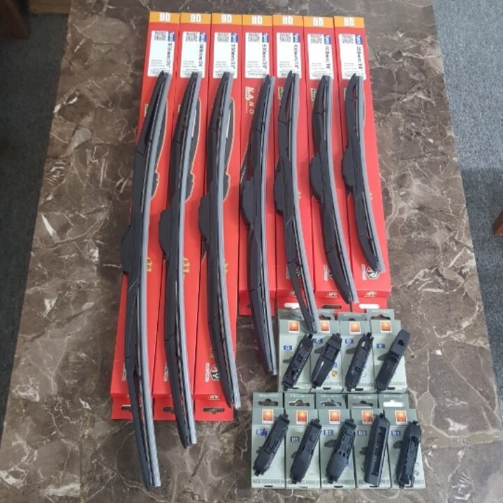 Bộ 2 thanh gạt nước mưa ô tô đa năng Nano cao cấp cho các xe Chevrolet, Daewoo: Cruze-Aveo-Captiva-Trax-Spark-Lacetti-Gentra-Lanos-Matiz-Orlando-Colorado​​​​​​​​​​​​​​