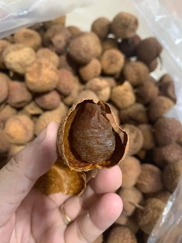 Vải Thiều Sấy Khô Bắc Giang 500 Gram