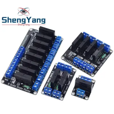 ShengYang high quality 1 2 4 8 Channel 5V DC Relay Module Solid State High Low Level SSR AVR DSP for Arduino