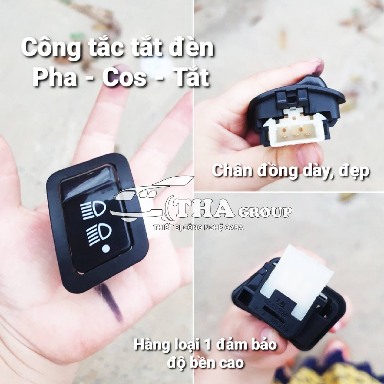 [ KHUYẾN MÃI COMBO ].Công tắc tắt đèn xe honda đời mới - công tắc đèn 3 chế độ