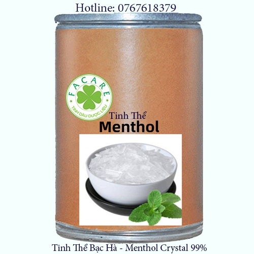 [HCM] Tinh Thể Bạc Hà - Menthol Large Crystal 1Kg