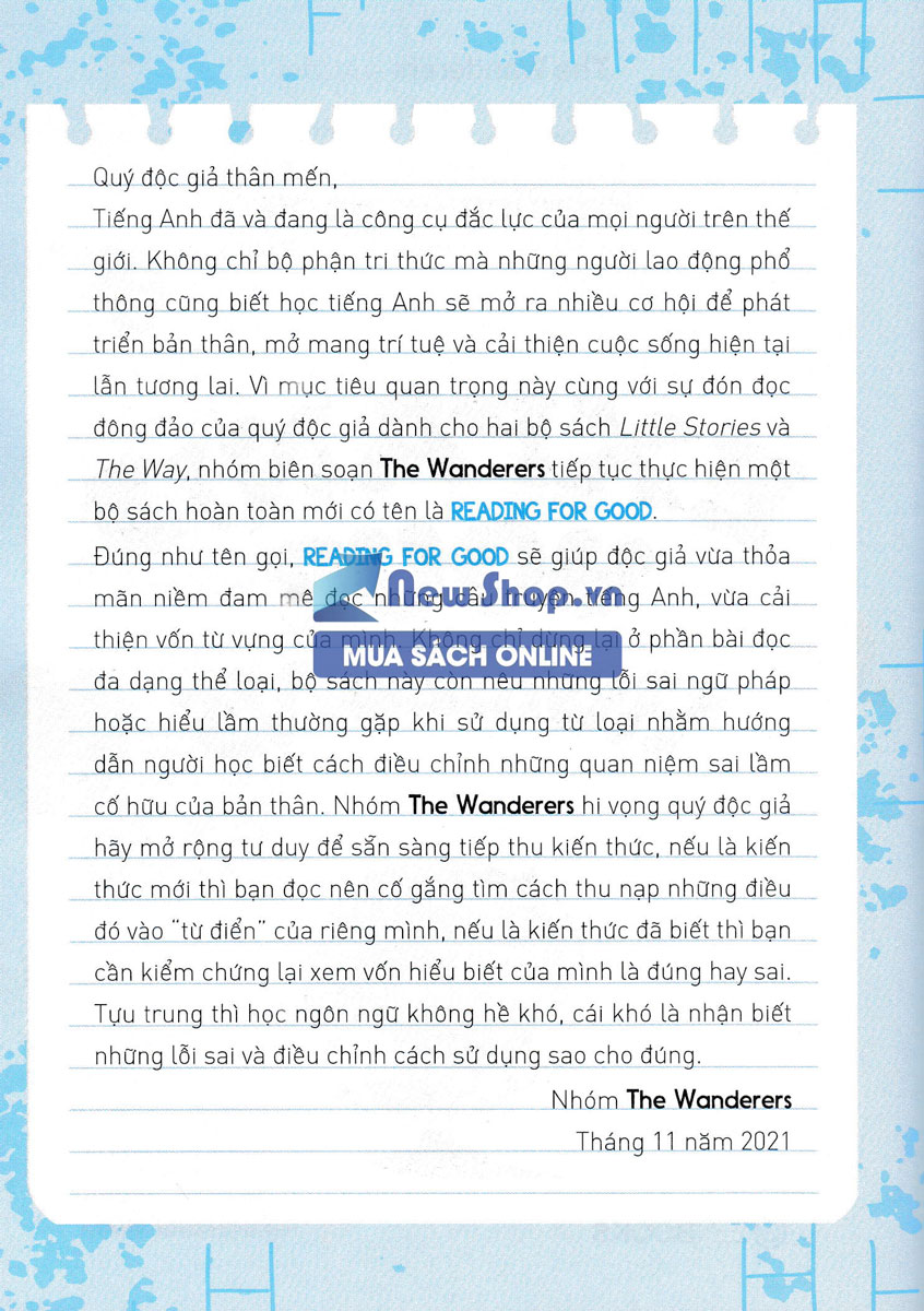 Sách - Reading For Good - Expand Your Horizons - Newshop