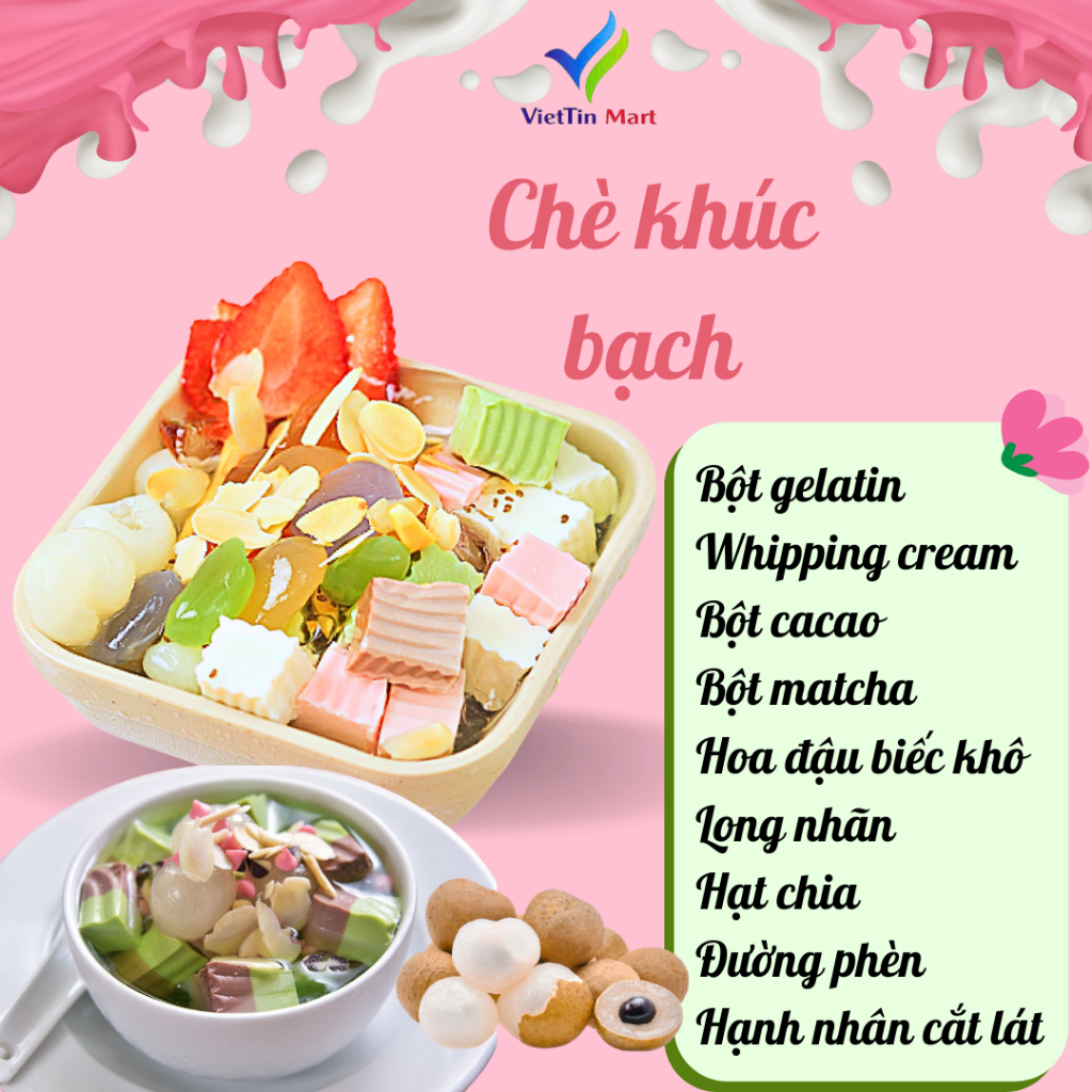 Set Nấu Chè Khúc Bạch 20 Chén