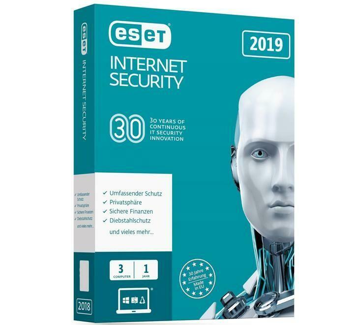 [HCM]Phần mềm Eset Internet Security New 2019 - 3máy / 1năm