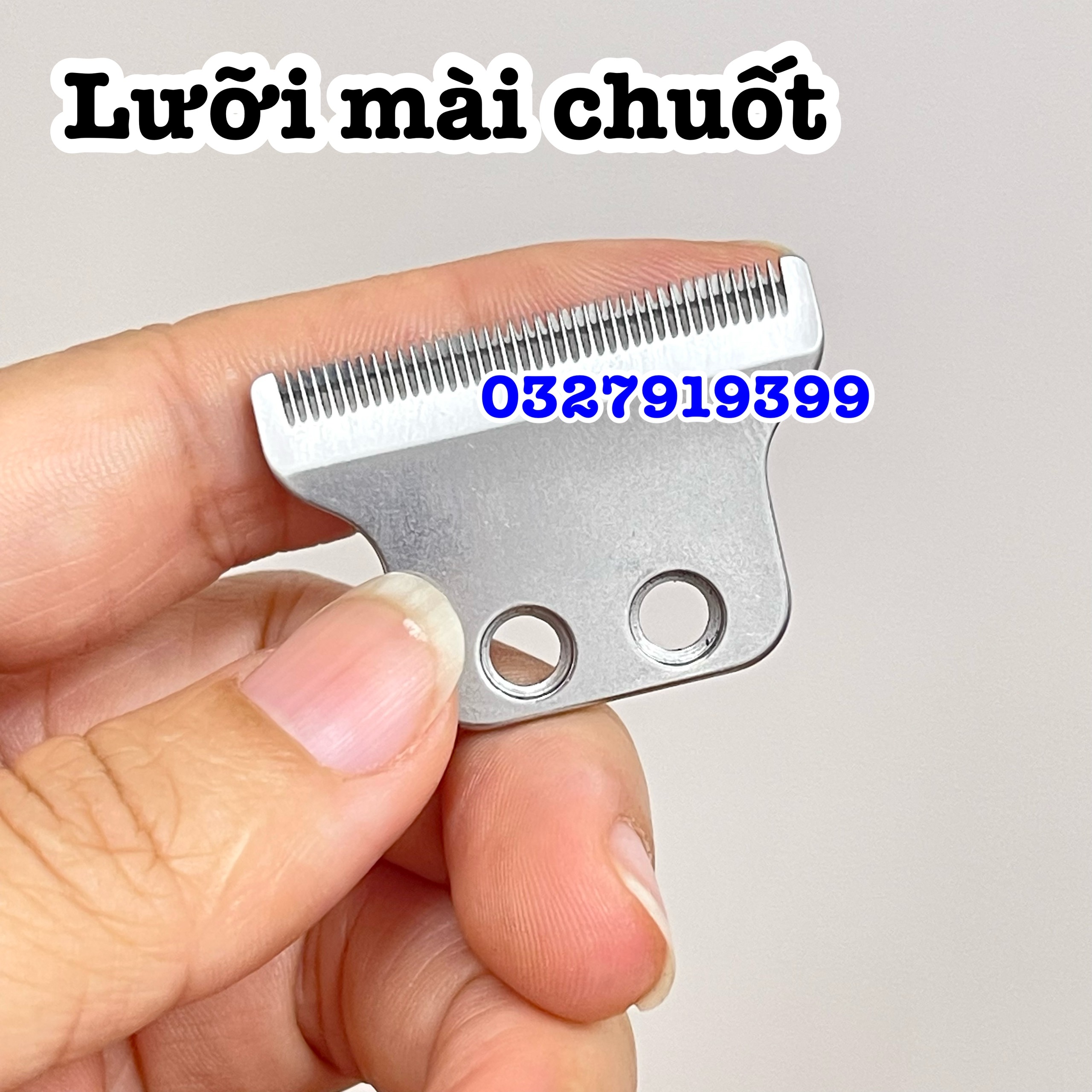 Lưỡi tông đơ viền Barber 9220 Pheaton no1 thép không gỉ sắc bén thay thế lưỡi cũ hiệu quả