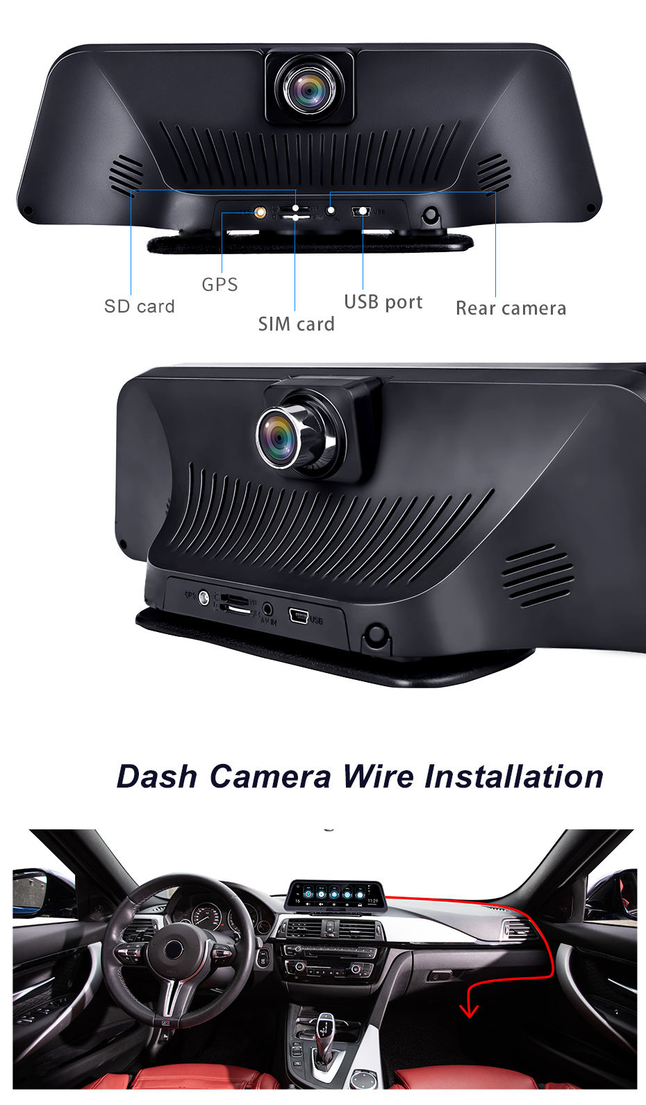 Camera hành trình Android Q98