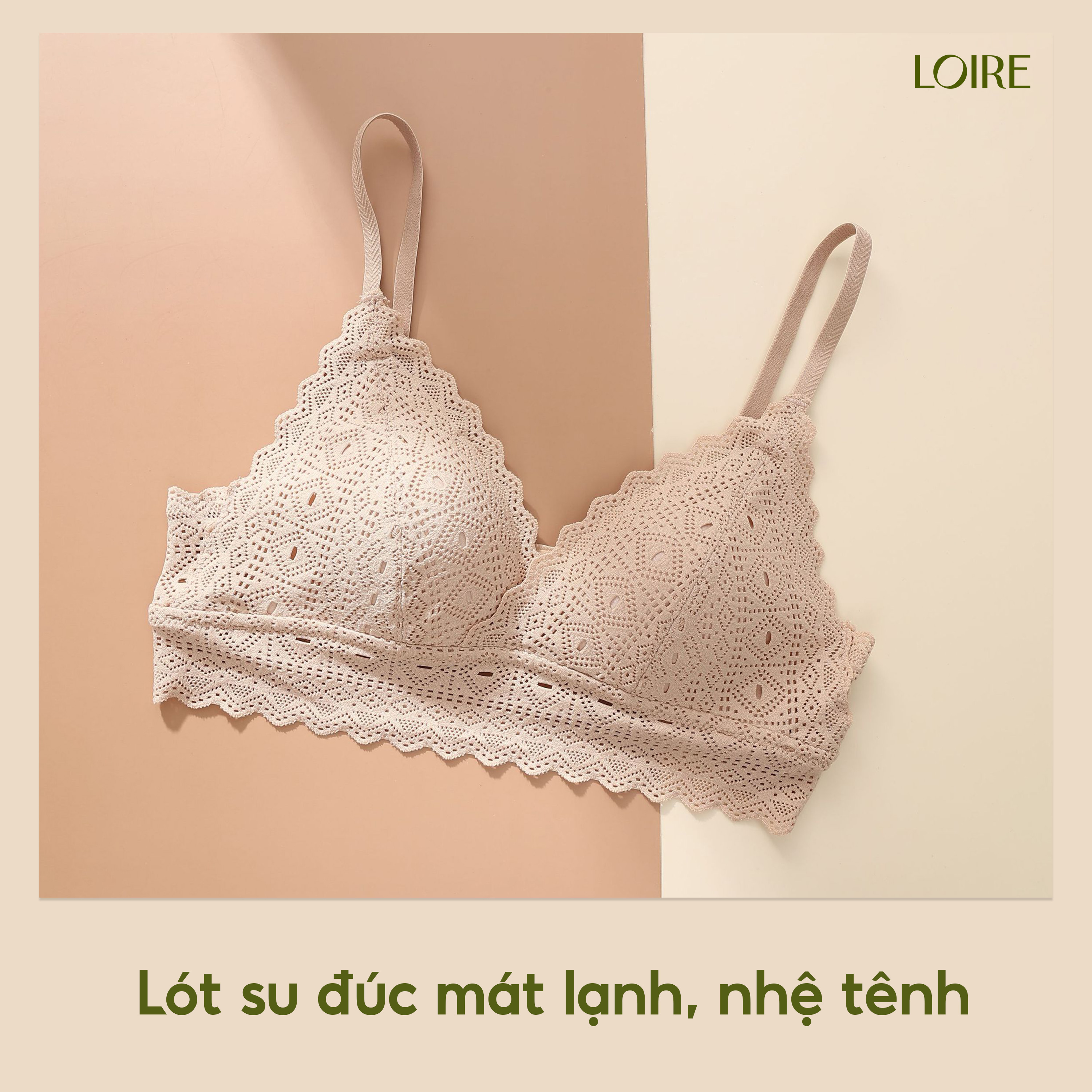 Áo Lót Ren Mỏng Mịn Loirechic BRTS137