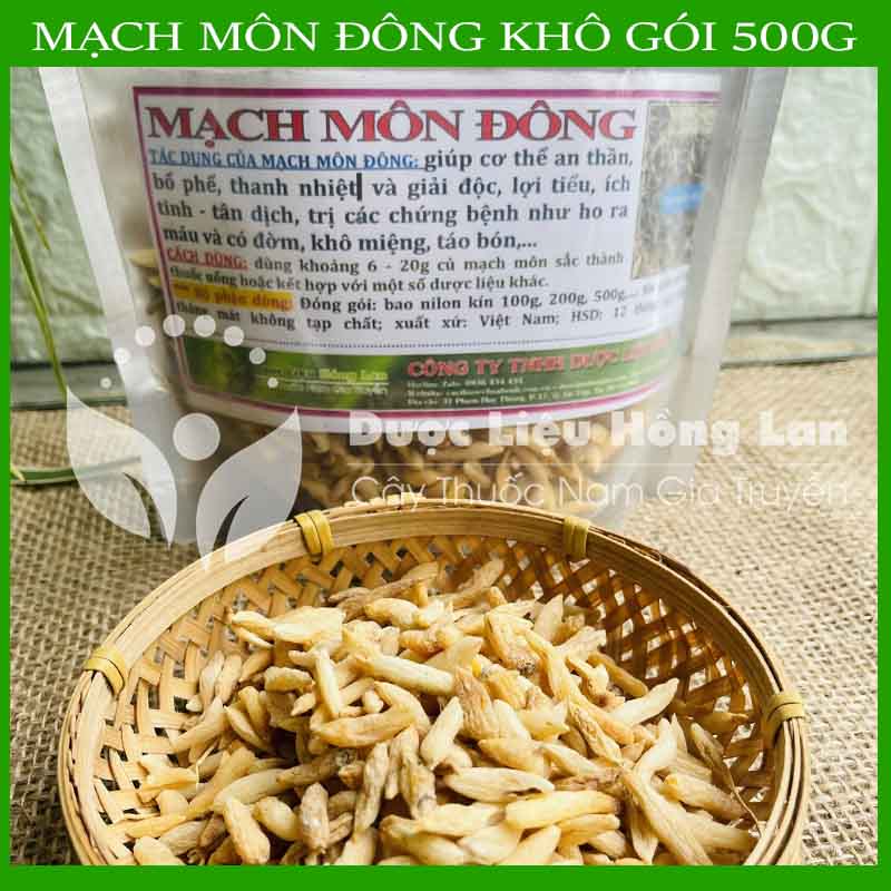 ✅ 500g mạch môn đông khô nguyên củ đẹp loại 1 -