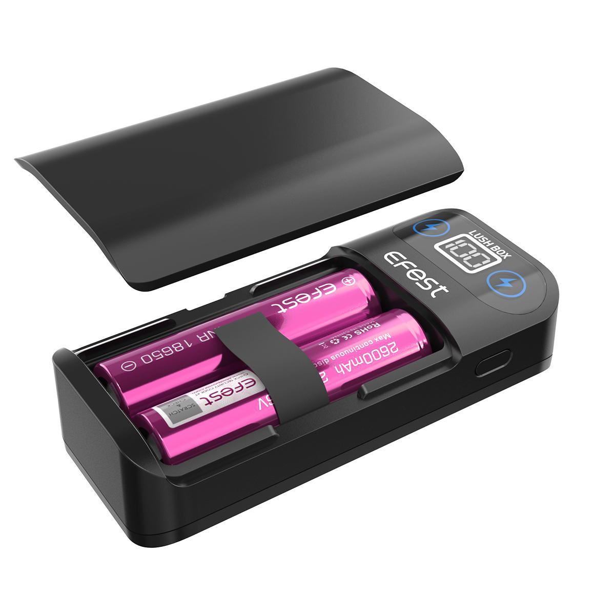 Box Sạc Pin 18650 Efest Lush Box Charger