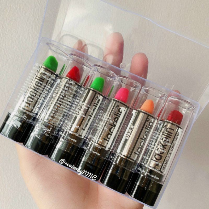 1 cây Son gió Dưỡng môi Vitamin E JACKELINE chuẩn Thái, 💰