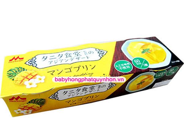 Pudding Morinaga xoài Vani Nhật Bản (Vàng)