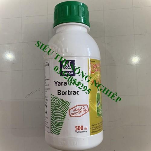 Bortrac Hợp trí Phân bón lá ra hoa nhiều - bông to - dài - Yara vita bortrac chai 500ml