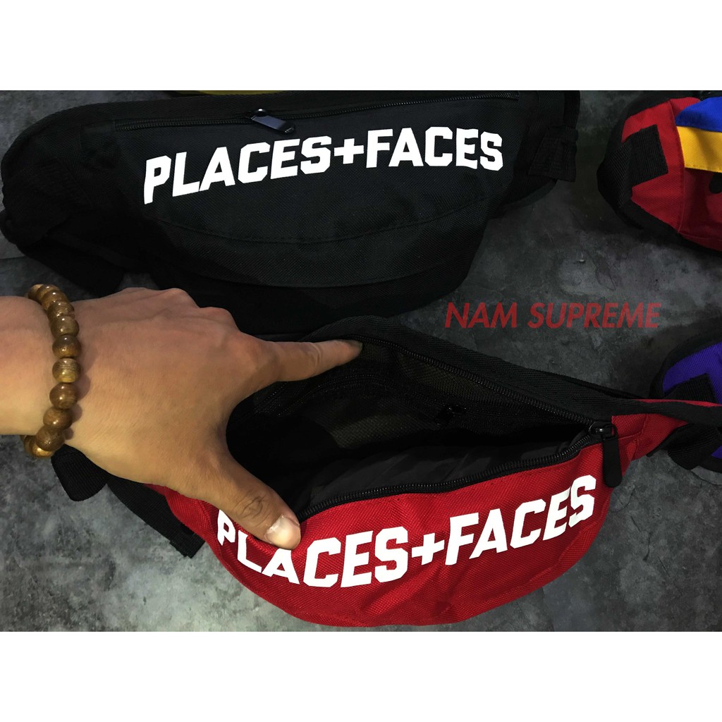 🔥 (ảnh thật) Túi bao tử Places + Faces | Hàng cao cấp - Phản quang
