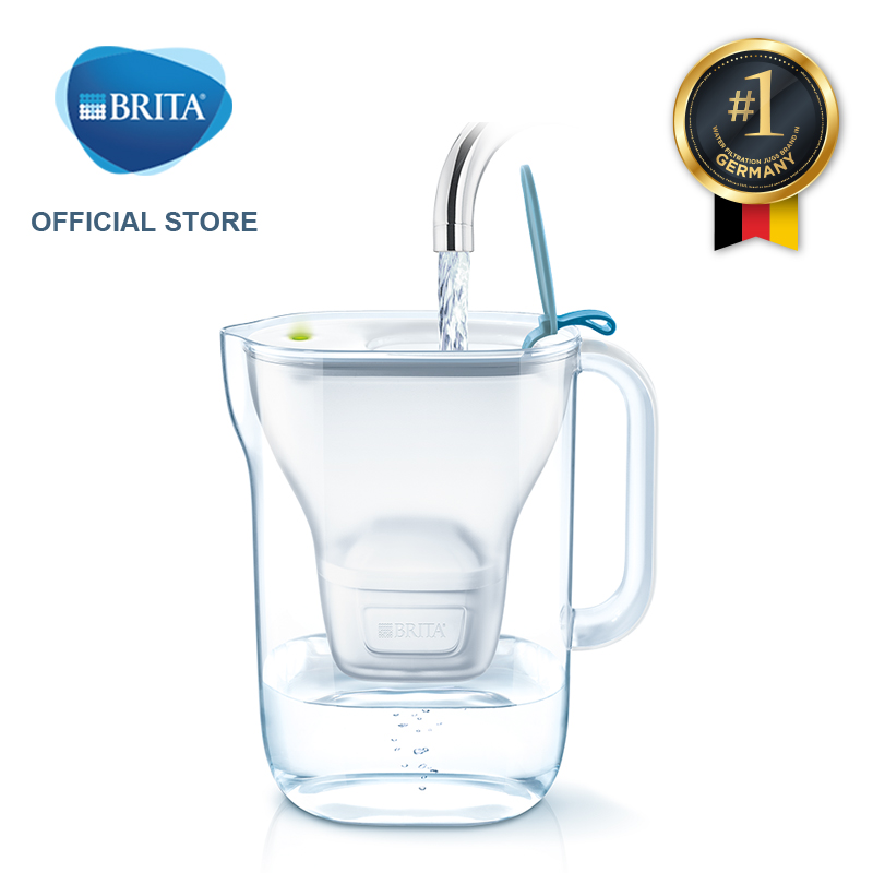 Brita Style Blue 2.4L Water Filter (with 1 Maxtra+ & Smartlight Filter Core Available) - Brand from Germany
