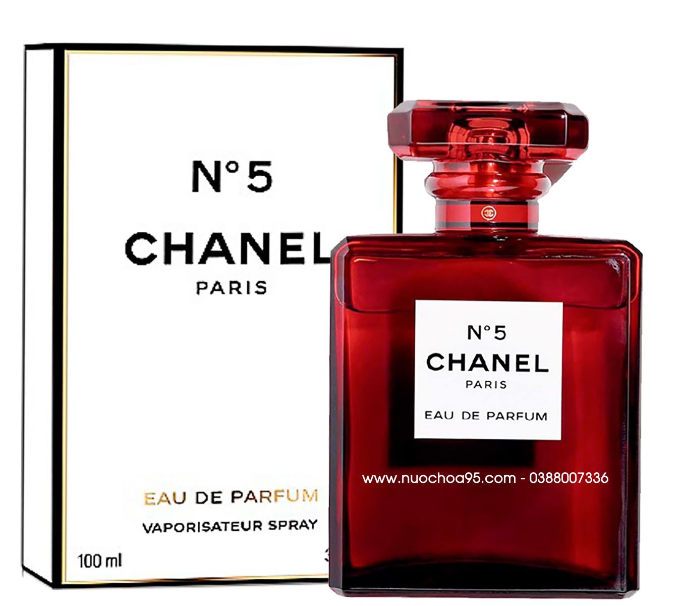 NƯỚC HOA NO 5 PARIS đỏ